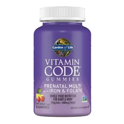 Garden of Life Vitamin Code Prenatal with Iron & Folate, multivitamin s železem a kyselinou list