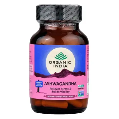 Organic India Ašvaganda vitalita sex a energie 60 kapslí