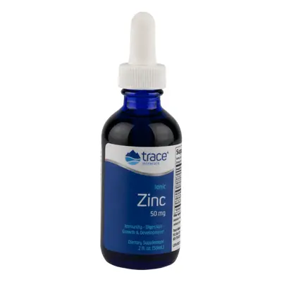 Trace Minerals Ionic Zinc, Ionizovaný zinek, 50 mg, 59 ml