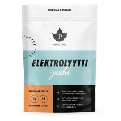 Puhdistamo - Electrolyte Powder 240g mango apple