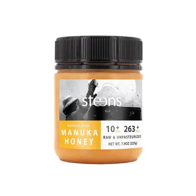 Steens - RAW Manuka Honey (Manukový med) UMF 10+ (263+ MGO), 225 g