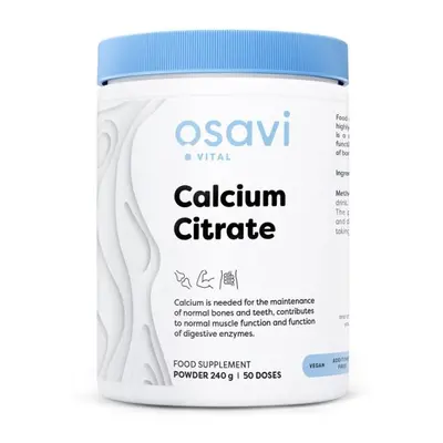 Osavi Calcium citrate, vápník ve formě citrátu, 240 g