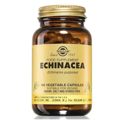 Solgar Echinacea, 100 rostlinných kapslí