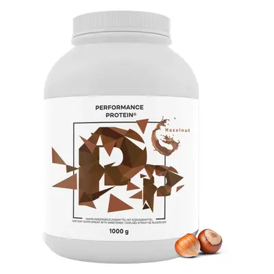 BrainMax Performance Protein, nativní syrovátkový protein, lískový ořech Hmotnost: 1000 g