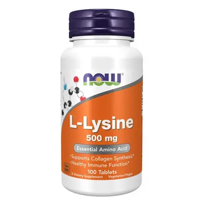 Now® Foods Now L-Lysine (L-lysin), 500 mg, 100 tablet