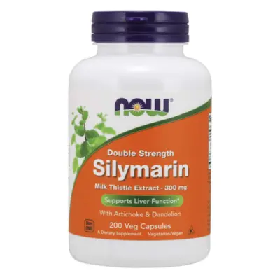 Now® Foods NOW Double Strength Silymarin milk thistle extract (extrakt z ostropestřce s artyčoke