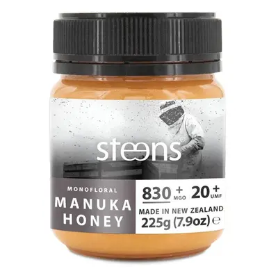 Steens - RAW Manuka Honey (Manukový med) UMF 20+ (830+ MGO), 225 g