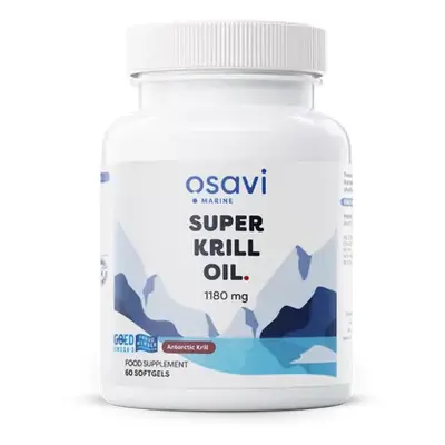 Osavi Super Krill Oil, 1180 mg, 60 kapslí