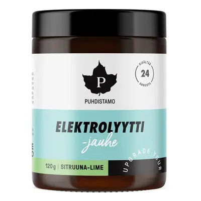 Puhdistamo - Electrolyte Powder 120g lemon lime