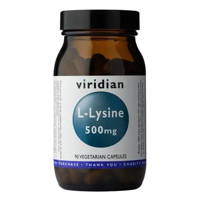 Viridian L-Lysine 90 kapslí