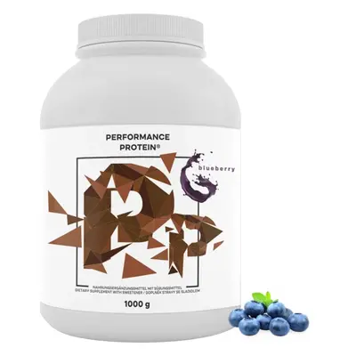 BrainMax Performance Protein, nativní syrovátkový protein, borůvka Hmotnost: 1000 g