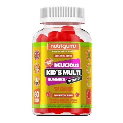 Nutrigums Kids Multi Vitality, multivitamín pro děti, 60 želé bonbónů