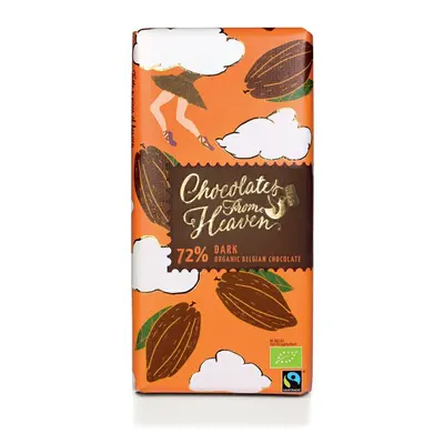 Chocolates from Heaven - BIO hořká čokoláda 72%, 100g