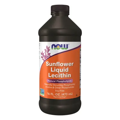 Now® Foods NOW Sunflower Lecithin (tekutý slunečnicový lecitin), 473 ml