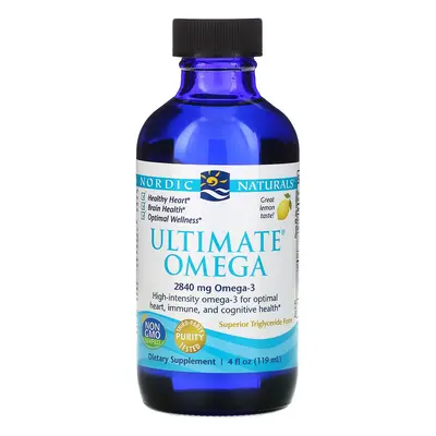 Nordic Naturals Ultimate Omega, 2840 mg, Citron, 119 ml