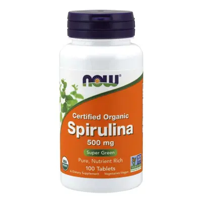 Now® Foods NOW Spirulina Organic, 500 mg, 100 tablet