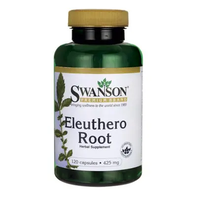 Swanson Eleuthero Root (Sibiřský ženšen), 425 mg, 120 kapslí