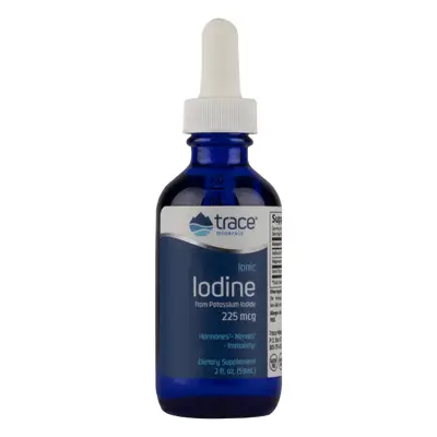 Trace Minerals Ionic Iodine, Ionizovaný jód, 225 mcg, 59 ml