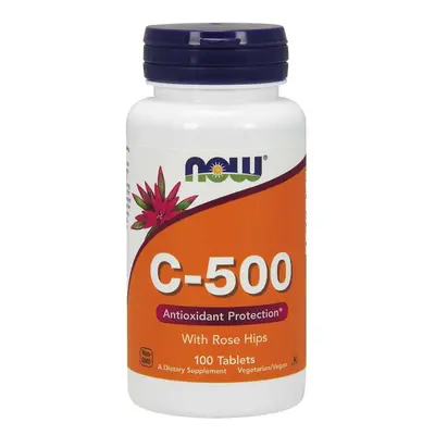 Now® Foods NOW Vitamin C-500 s šípkem, 100 tablet