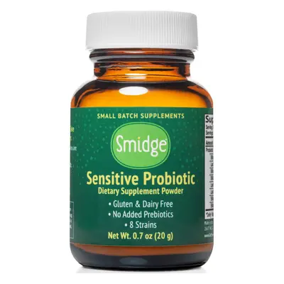 Smidge Sensitive Probiotika v prášku, 3 miliardy CFU, 20 g