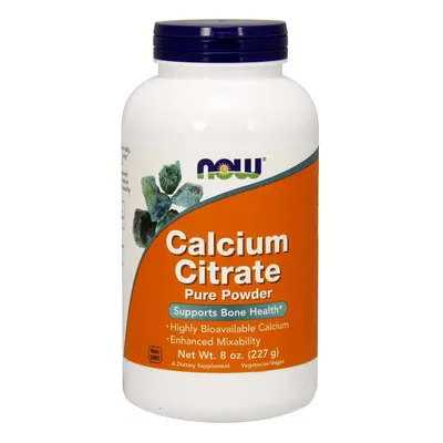 Now® Foods NOW Calcium Citrate Pure Powder, (Vápník čistý prášek), 227g