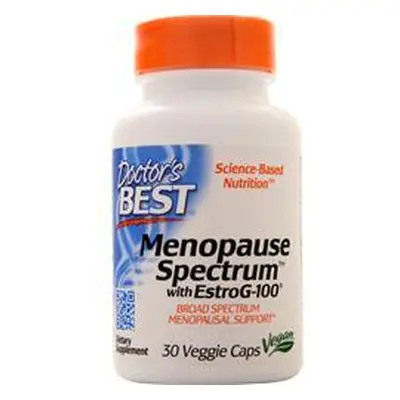 Doctor's Best Menopause Spectrum with EstroG-100 (Menopauza), 30 rostlinných kapslí