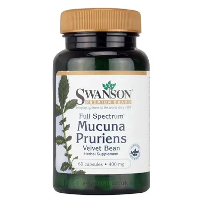 Swanson Full Spectrum Mucuna Pruriens (Sametové fazole), 400 mg