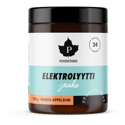 Puhdistamo - Electrolyte Powder 120g mango pomeranč