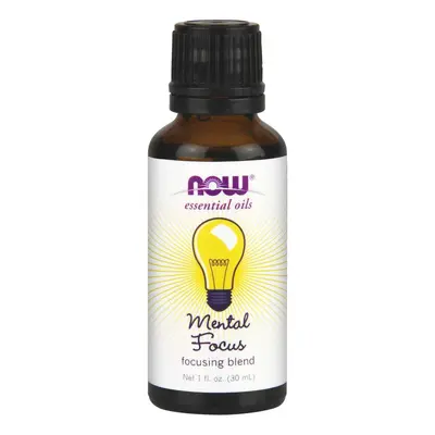 Now® Foods NOW Essential Oil, Mental Focus oil (éterický olej mentální soustředění), 30 ml