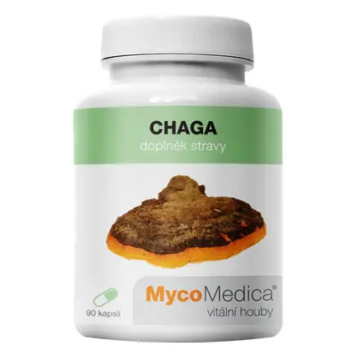 MycoMedica - Chaga v optimální koncentraci, 90 rostlinných kapslí