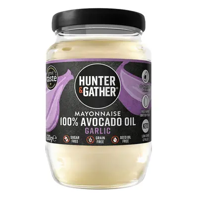 HUNTER & GATHER Avokádová majonéza s česnekem, 630 g