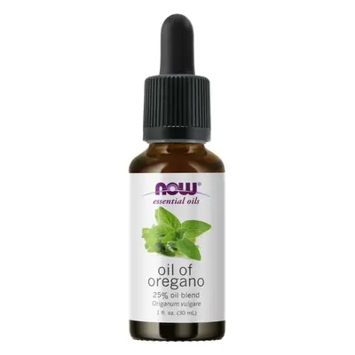 Now® Foods NOW Essential Oil, Oil of oregano blend (éterický olej z oregano směsi), 30 ml