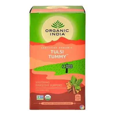 Organic India Tulsi Wellness (Tummy) – správné trávení BIO, 25 sáčků