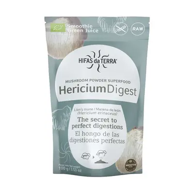 Hifas da Terra HericiumDigest (Lion's Mane), BIO, 100 g