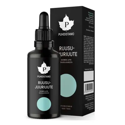 Puhdistamo - Rhodiola Rosea Extract, 50ml (Ruusujuuriuute)