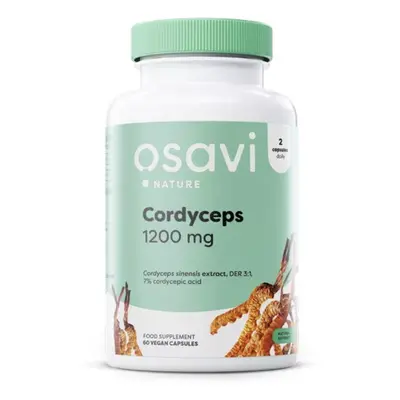 Osavi Cordyceps, 1200 mg, 60 rostlinných kapslí