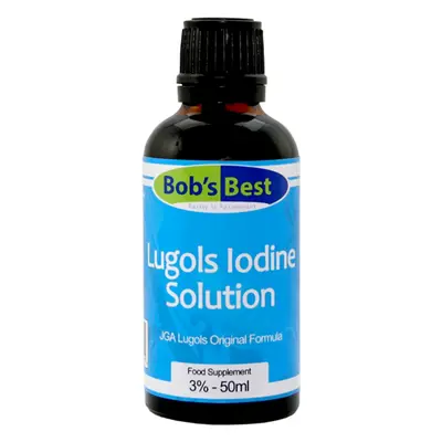 Bob's Best Lugol's Iodine Solution 3%, jód, 50 ml