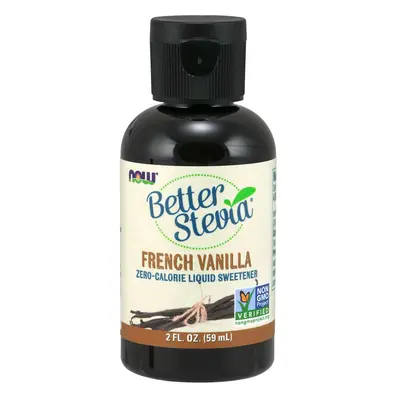 Now® Foods NOW Better Stevia Liquid, Francouzská vanilka, 59ml