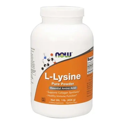 Now® Foods Now L-Lysine (L-lysin) prášek, 454g