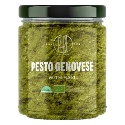 BrainMax Pure Pesto Genovese, bazalkové pesto, BIO Objem: 130 g