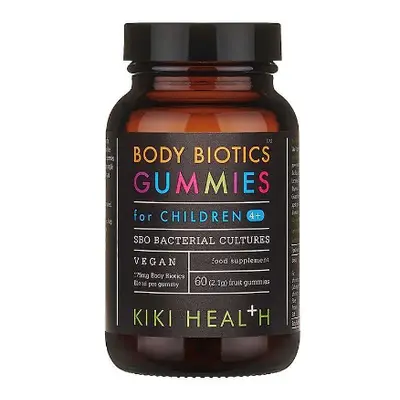 KIKI Health Body Biotics for children (probiotika pro děti), 175 mg, 60 gumových bonbónů