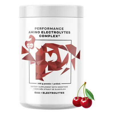 BrainMax Performance Amino Electrolytes Complex, EAA + Elektrolyty, 600g Příchuť: Cherry