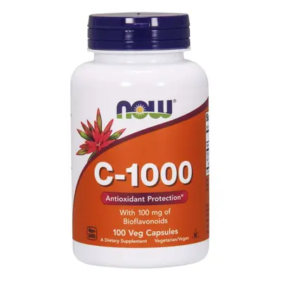 Now® Foods NOW Vitamin C-1000 s bioflavonoidy, 100 rostlinných kapslí