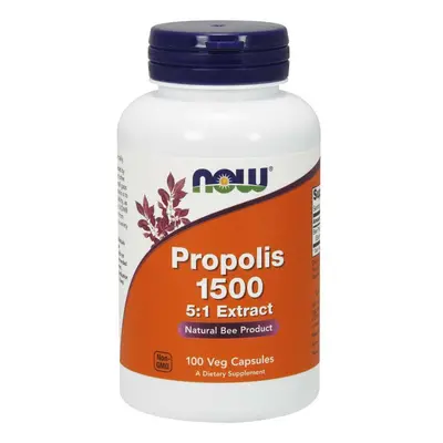 Now® Foods NOW Propolis 5:1 Extrakt, 1500 mg, 100 rostlinných kapslí