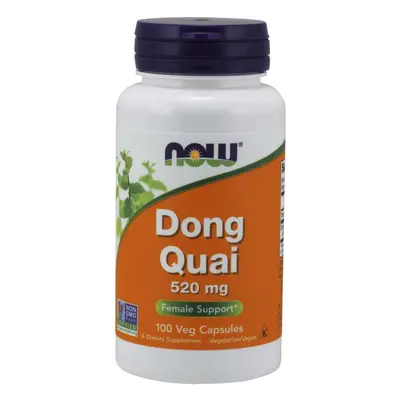 Now® Foods NOW Dong Quai (Andělika čínská), 520 mg, 100 rostlinných kapslí