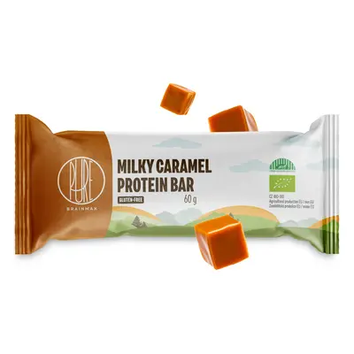 BrainMax Pure Milky Caramel Protein Bar, Proteinová tyčinka, Mléčný karamel, BIO