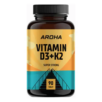 Aroha Vitamin D3+K2, 90 tablet