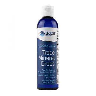 ConcenTrace® Trace Minerals Drops, iontové minerály, 237 ml