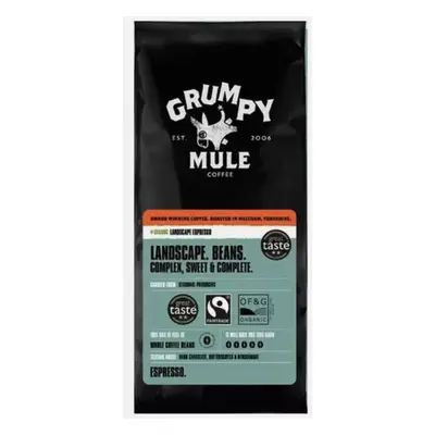 Grumpy Mule - BIO Espresso zrnková káva Arabica