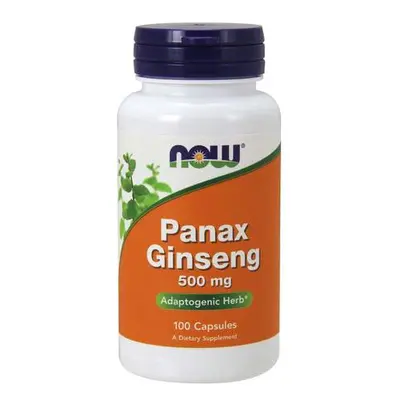 Now® Foods NOW Panax Ginseng (ženšen pravý), 500 mg, 100 kapslí